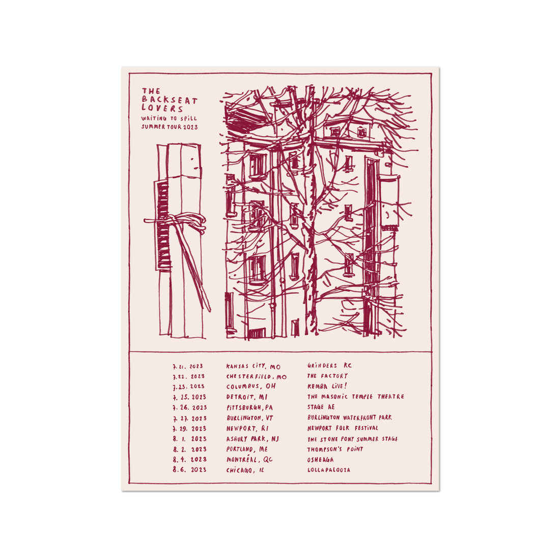 US Tour Poster - Summer 2023