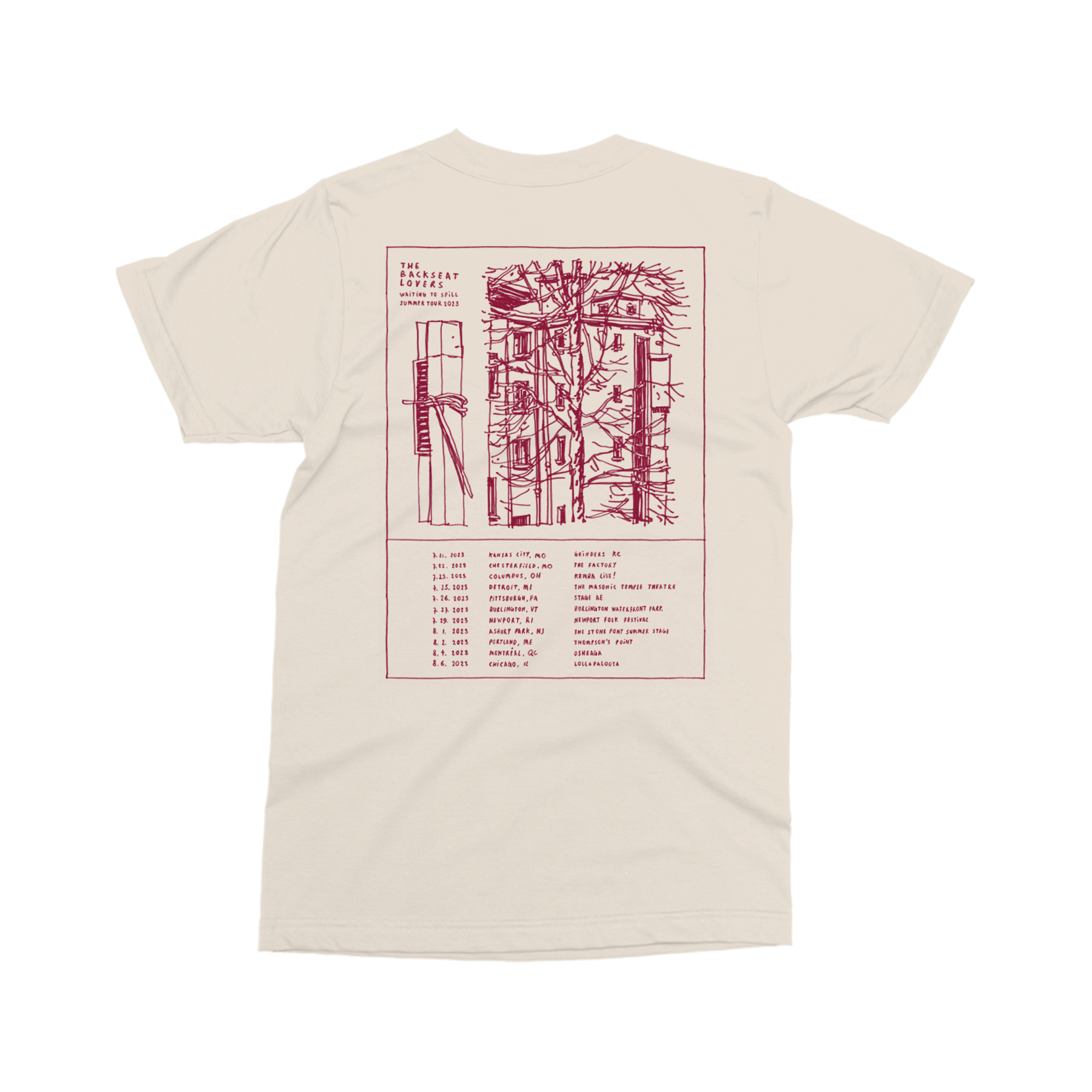 SUMMER TOUR 2023 TEE (BLACK)