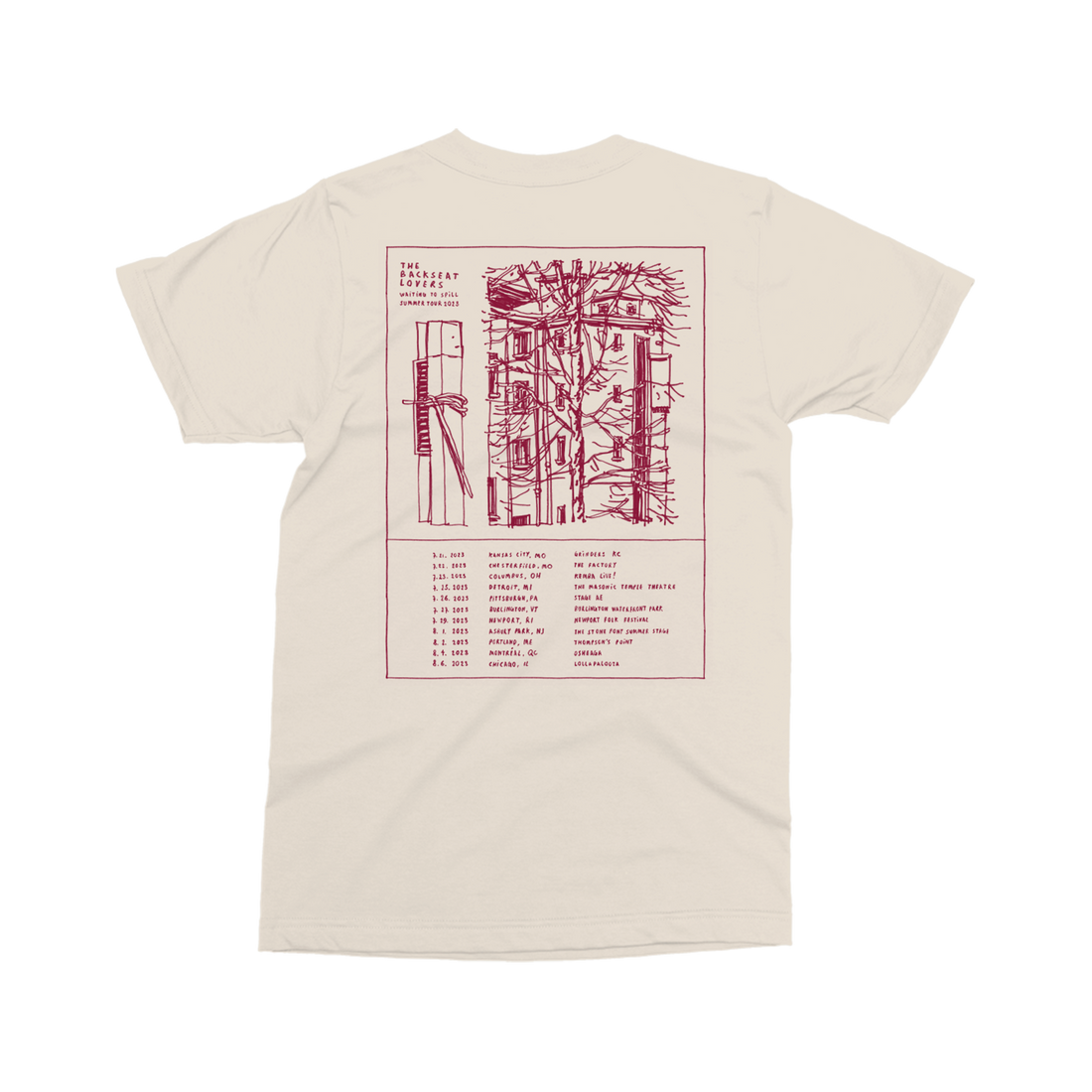US Tour Tee - Summer 2023