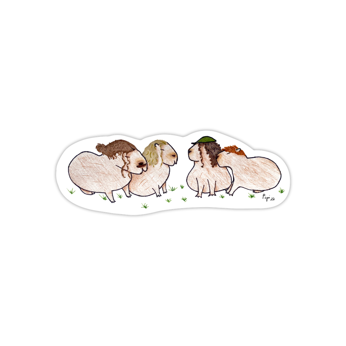 Waiting to Spill Sticker Pack