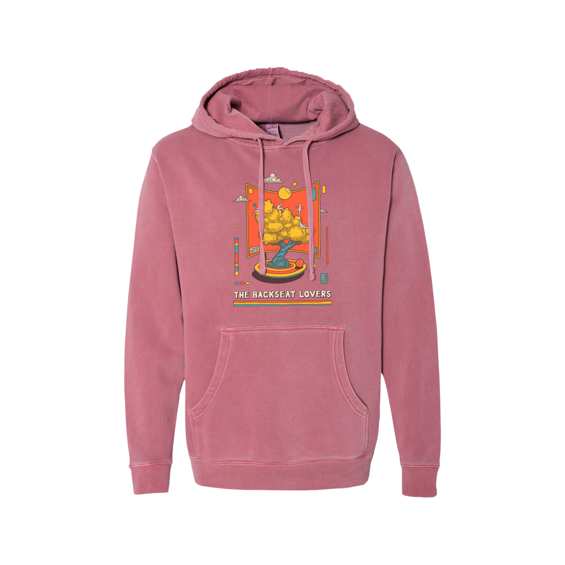 Tree Hoodie (Maroon)