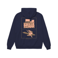 Waiting to Spill Hoodie - Navy