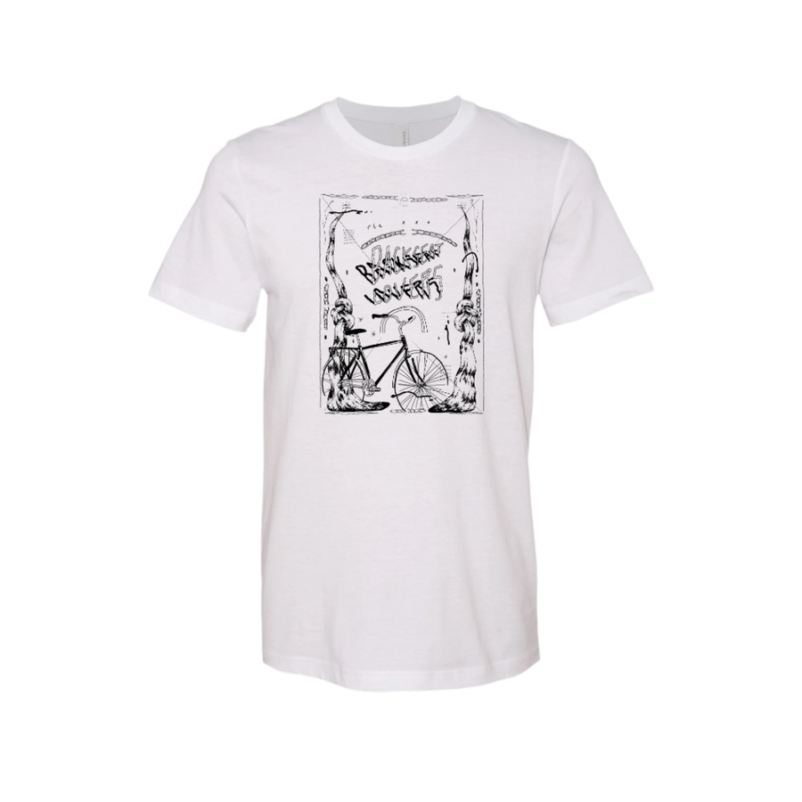 Spooky Bike Tee (White)